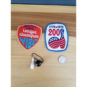 Vintage 70s Bowling Patches‎